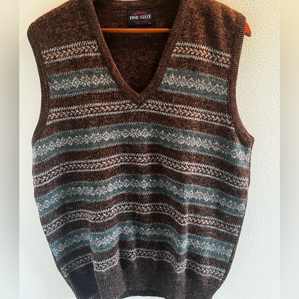 Vintage Made in USA Sweater Vest